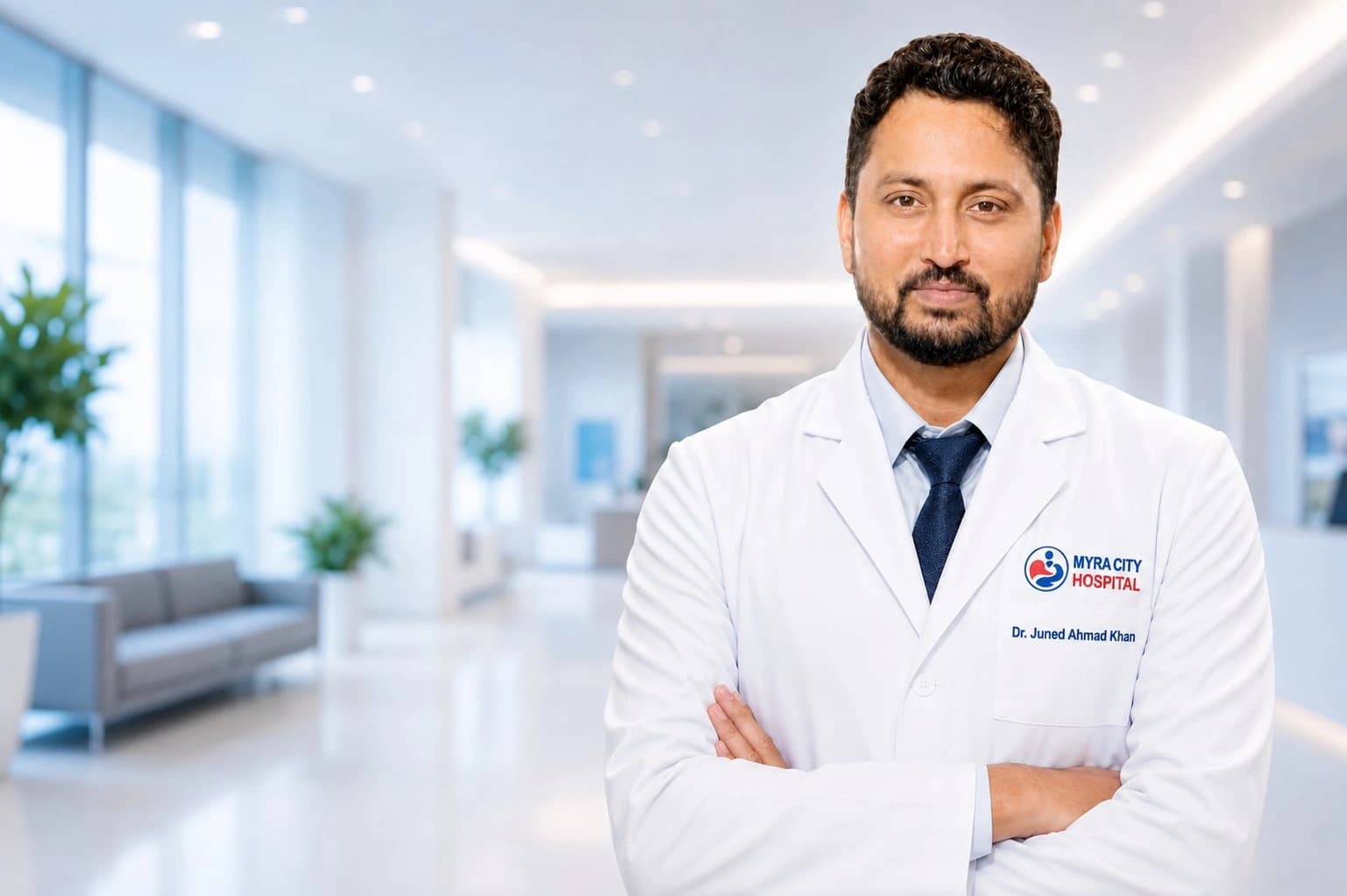 Dr. Juned Ahmad Khan, MD DM Hepatology (ILBS), Founder & Senior Consultant at Myra City Hospital, Lucknow