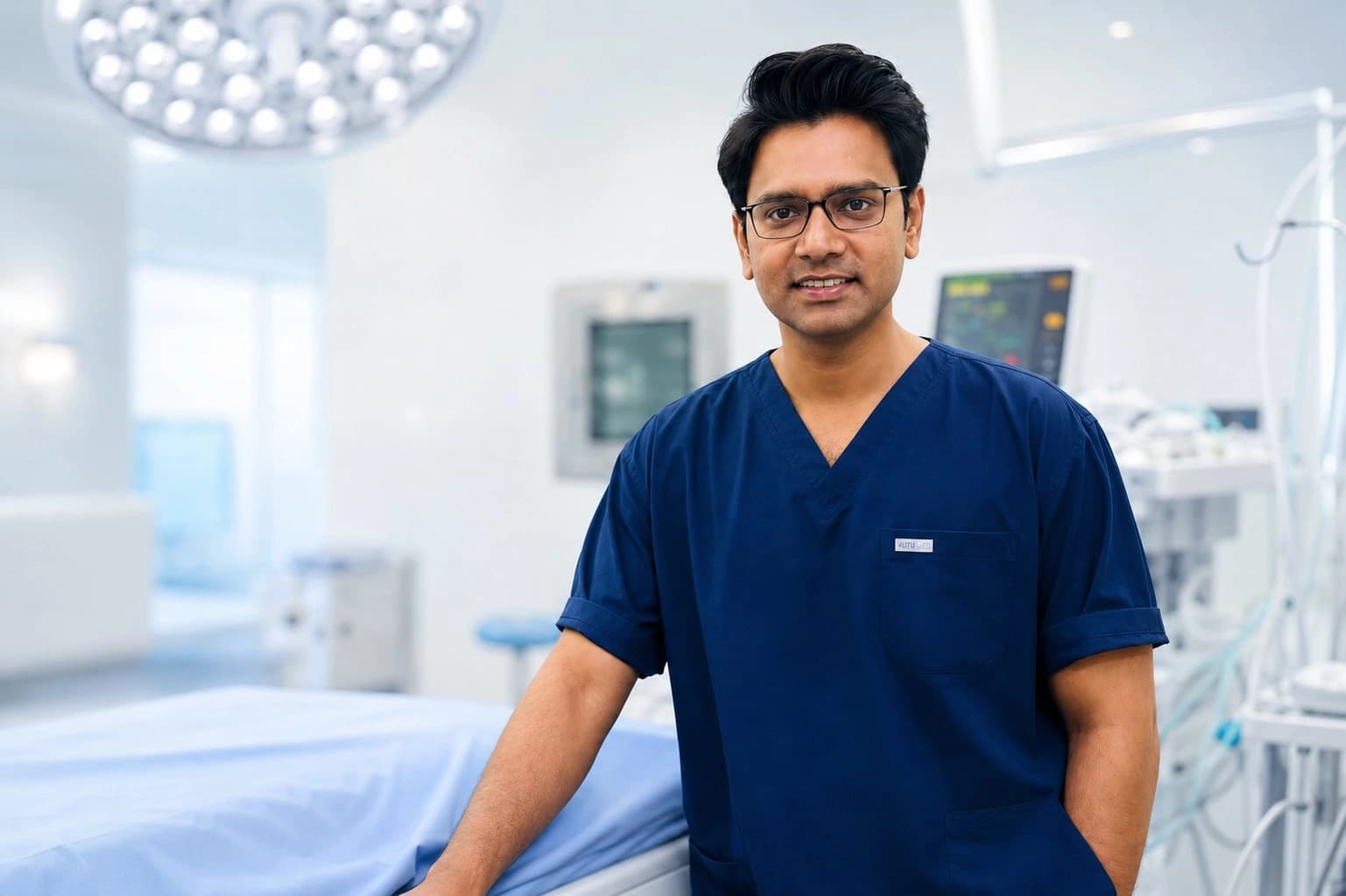 Dr. Aamir L. Khan, MD Anaesthesia, Consultant Anaesthesiologist and Critical Care Specialist at Myra City Hospital, Lucknow